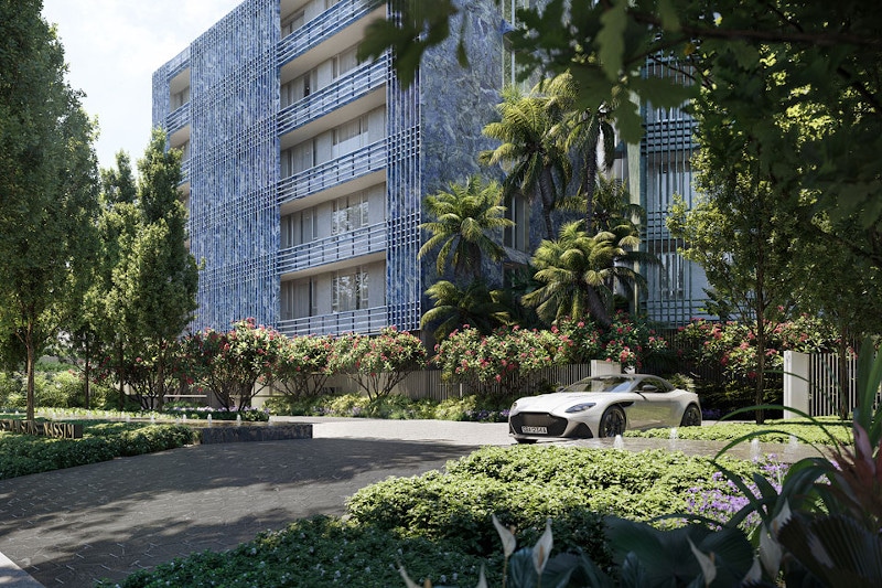 Les Maisons Nassim Entrance