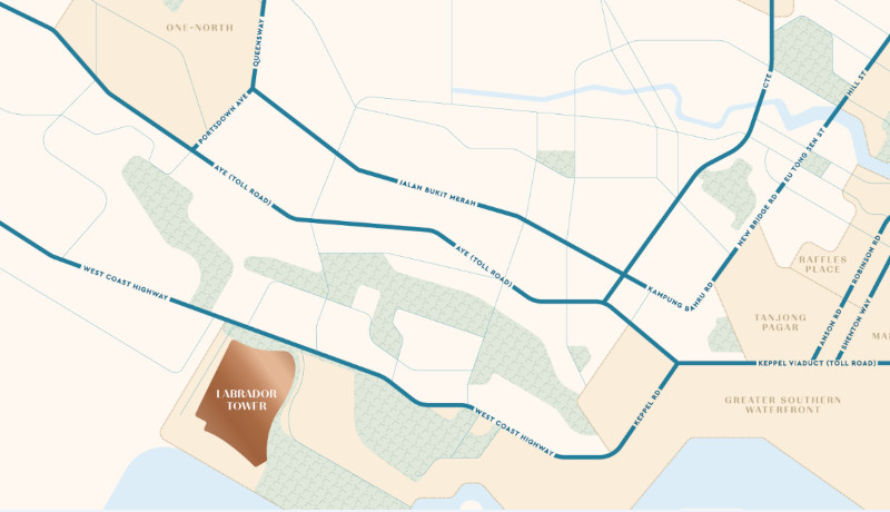 Labrador Tower Location