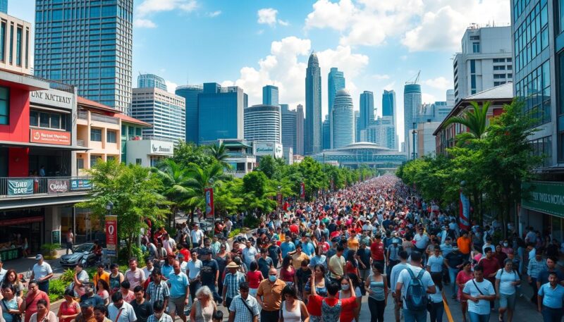 Singapore Population Growth Singapore Population Growth